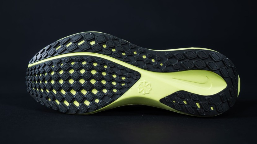 nike pegasus 41 - the waffle outsole performs well, rain or shine (or dirt or ice).