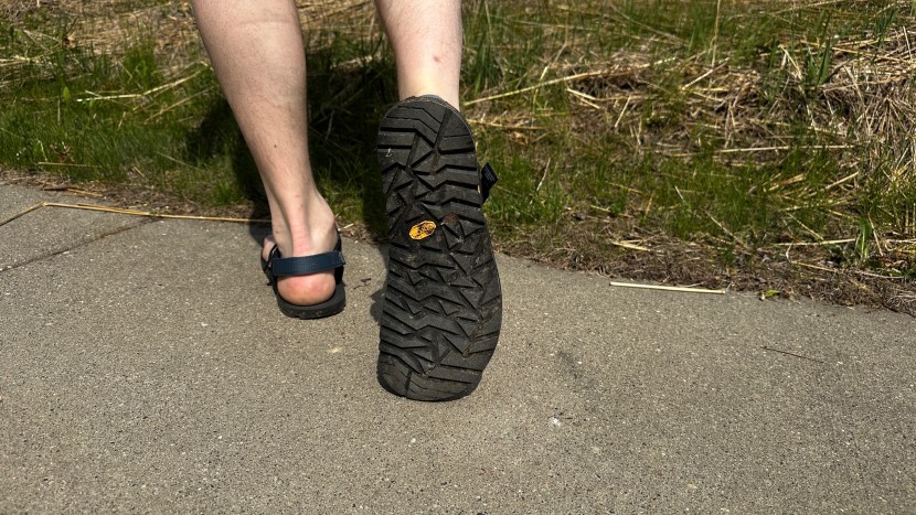 bedrock cairn evo - the vibram outsole provides all the traction you could ask for out...