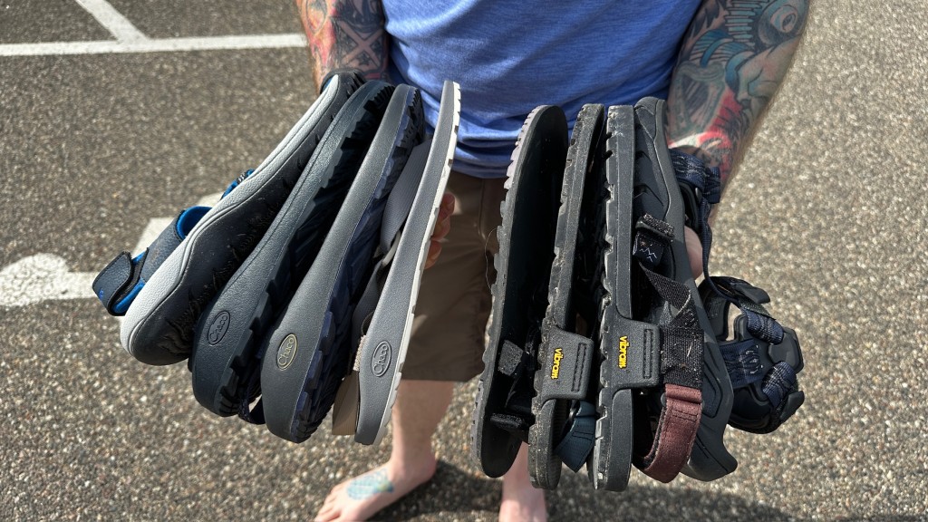 sandals mens - we tested everything from the thick and supportive to thin and...