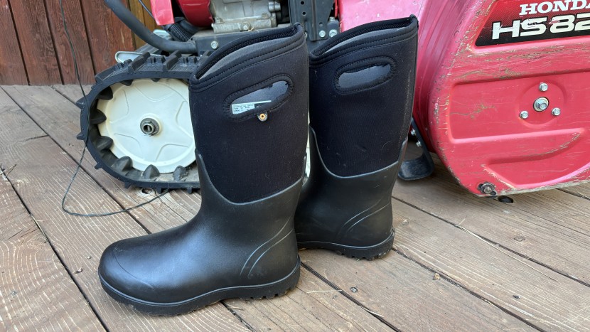 bogs neo-classic tall for women - the biogrip outsole of the bogs neo-classic is rugged and durable