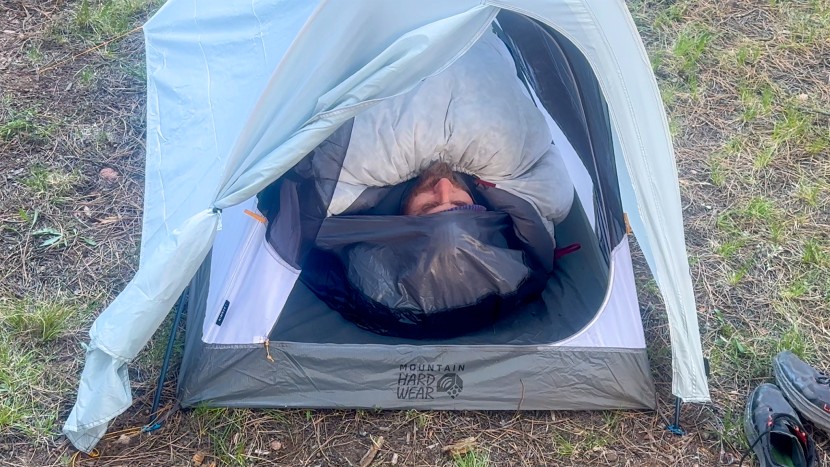the uninsulated hood is a unique feature of the zenbivy ultralight...