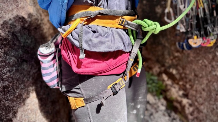 climbing harness womens - when projecting in the alpine, we found the adjustable leg loops on...