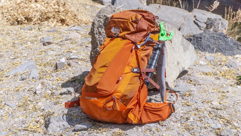 rei co-op traverse 35 - there is no doubt the traverse 35 is a heavy bag, however, it also...