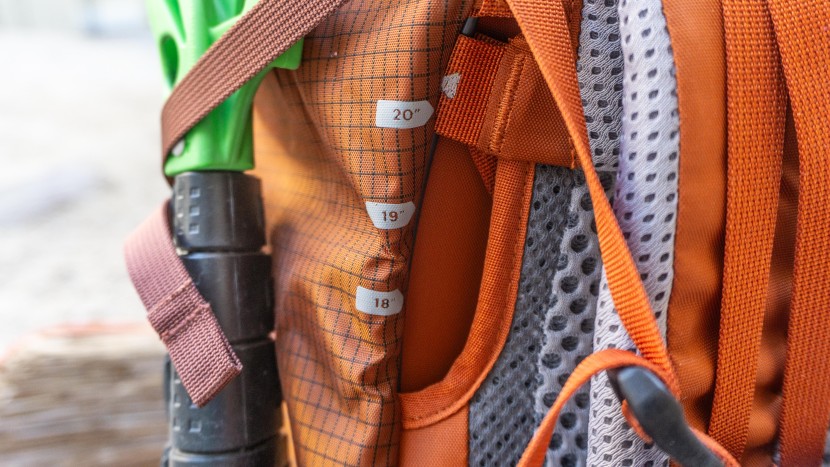 rei co-op traverse 35 - the adjustable size was a nice way to fine tune the fit, bumping the...