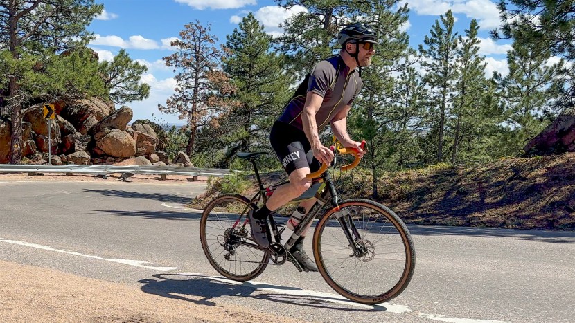 bike saddle - if your riding style involves a lot of moving around in the seat...