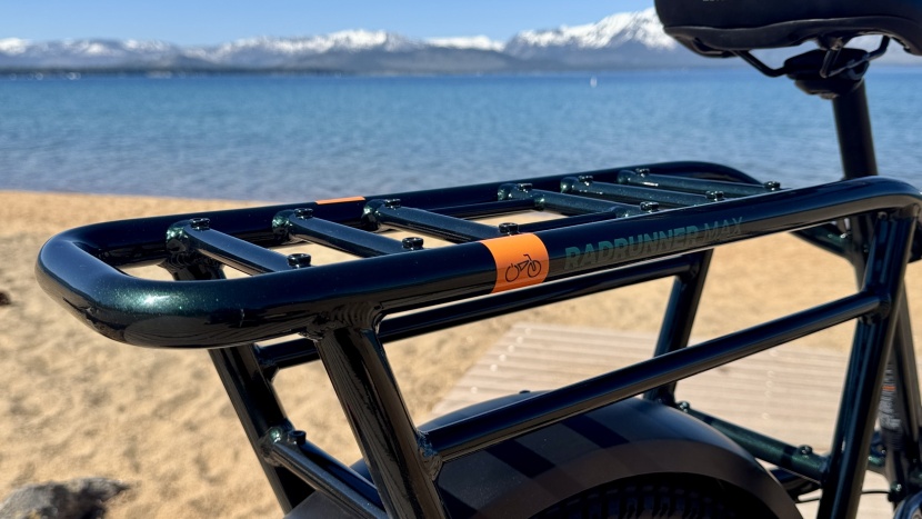 i've always felt that the rack on the radrunner bikes was much...