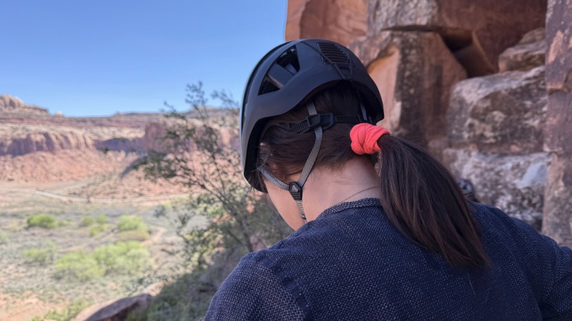 black diamond capitan - the two plastic slips, where the strap attaches to the internal...