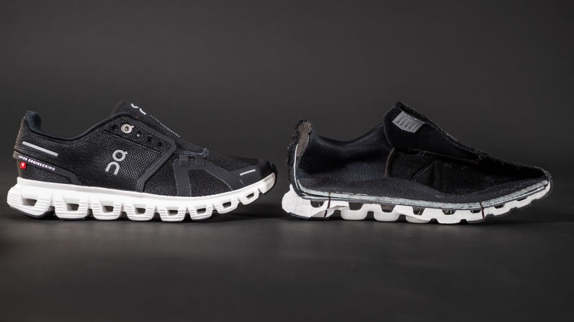 comparing the exterior to the interior during our lab tests.