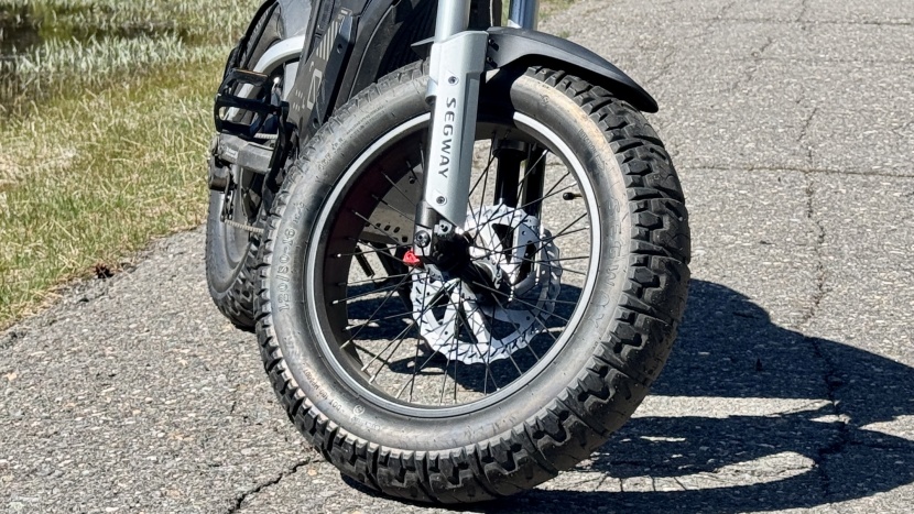 the inverted suspension fork and wide tires provide the xyber with...