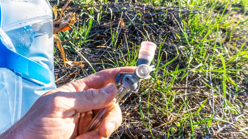 hydration bladder - the osprey hydraulics uses a circular opening for the bite valve...