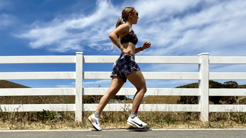 nike vaporfly 4 for women - the thick stack of the vaporfly feels firm yet comfortable underfoot.