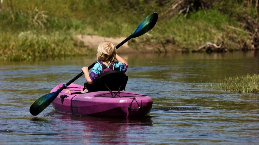 quest passage 100 - smaller paddlers were able to control this kayak comfortably.