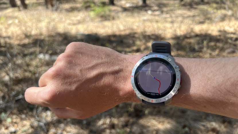 polar grit x2 pro - an example of the mapping on the grit x2 pro: it lacks contour...