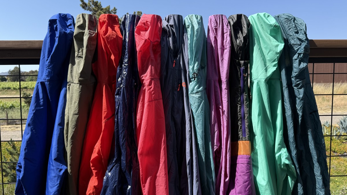 Best Windbreaker Women Review (Some of the many women's windbreakers we have tested over the years.)