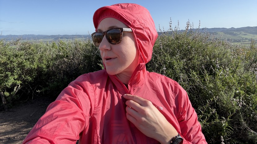 rab vital hoody for women - the hood on the rab vital hoody is fantastic at staying in place...