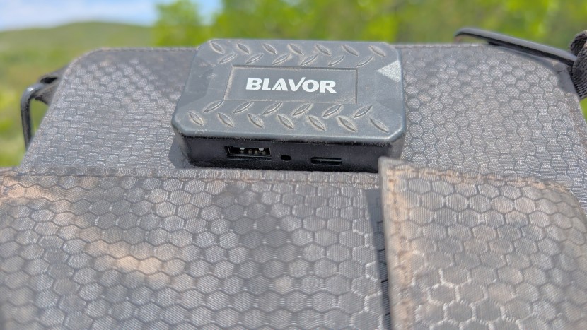 blavor 10w - the usb a and c ports are exposed to the elements, and though we...