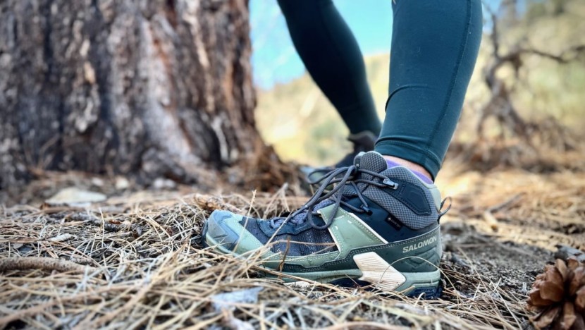 hiking boots womens - the updated salomon x ultra 5 features a newer fabric overlay...