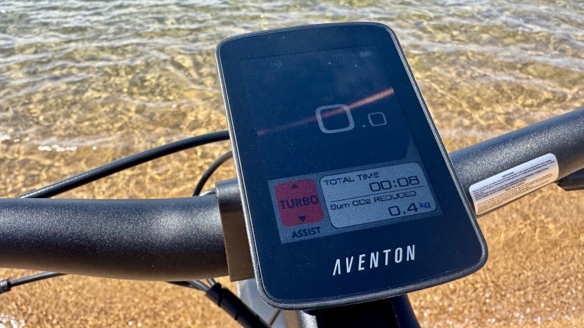 aventon level 3 - yes, even the sum of co2 reduced..