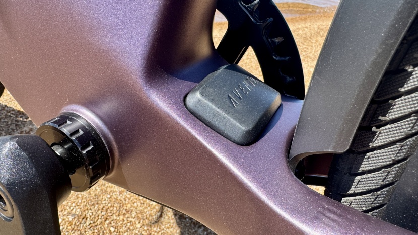 aventon level 3 - the acu is housed here with a 4g chip and gps connectivity.