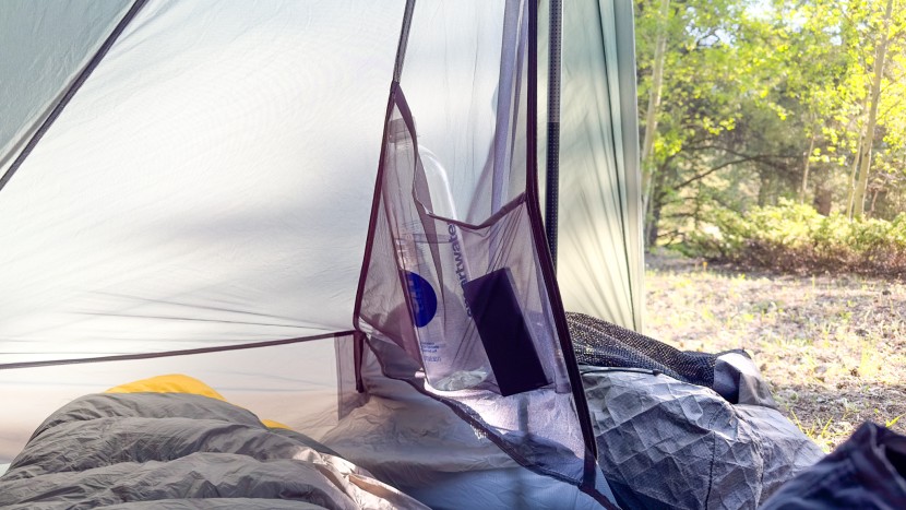 four total internal mesh pockets are found in the interior of the...