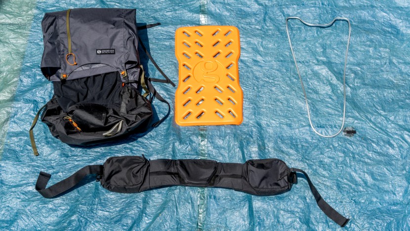 gossamer gear gorilla 50 - the gossamer gear gorilla&#039;s main components parted out. all of these...