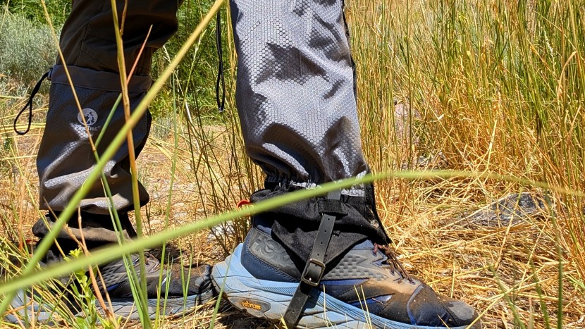 gaiters - they aren&#039;t perfect, but for the cost, we felt the pike trail...