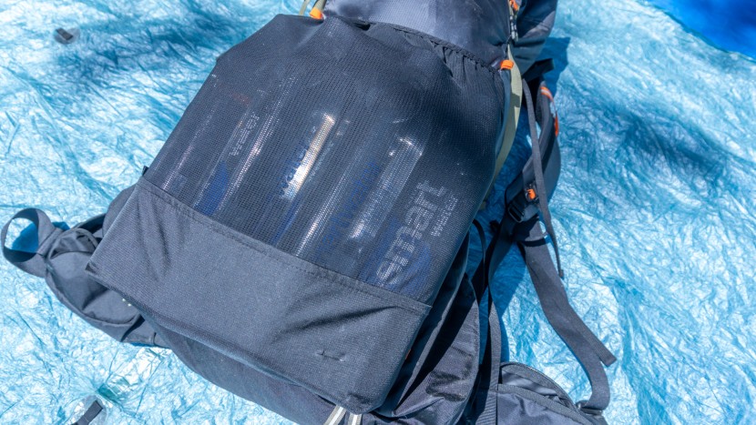 the gorilla absolutely swallows up five 1 liter smartwater bottles.