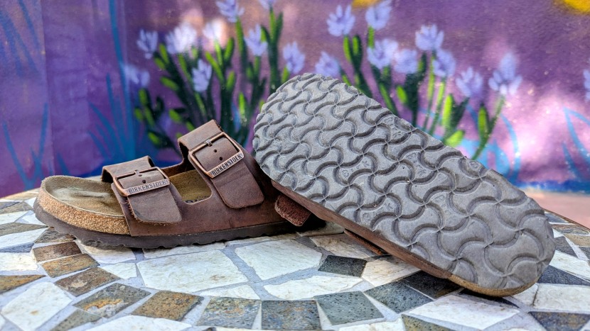 sandals womens - the birkenstock tread pattern is not made for slick or technical...