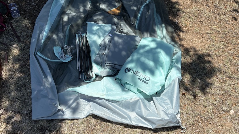 nemo aurora 2 - everything that came with the aurora.