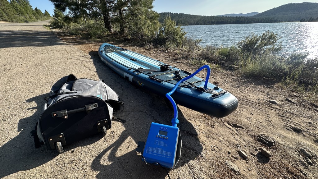 irocker blackfin model v - an added bonus to this board is that it comes with its own electric...