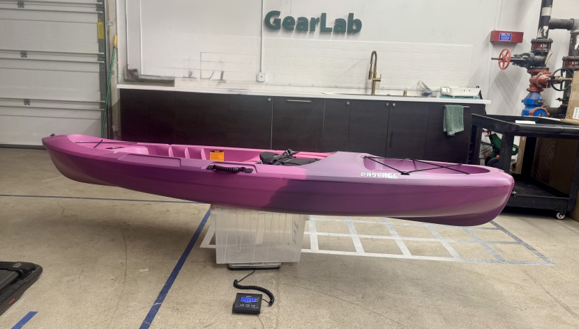 quest passage 100 - this kayak is light enough for a single person to carry.