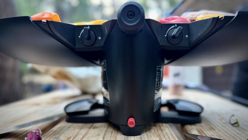 portable grill - the nomadiq grill features two independently controlled burners for...