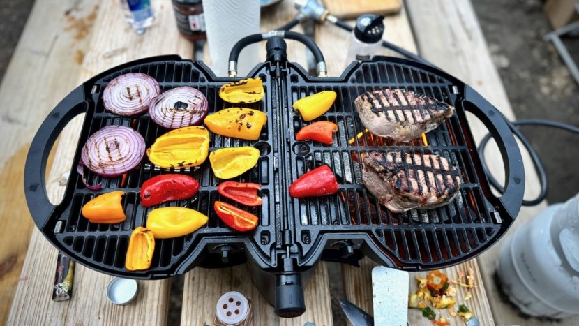 portable grill - some grills provide more cooking area than others, which allows you...