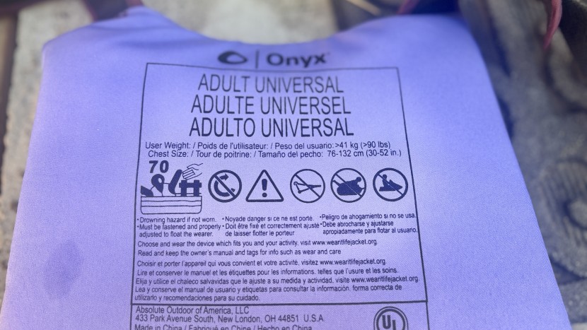 life jacket - newer life jackets use performance level numbers rather than the...