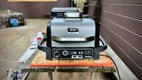 ninja woodfire outdoor grill & smoker with thermometer