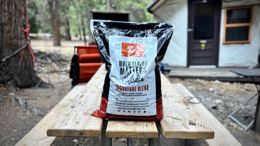 trager-specific wood pellets combine with 120v ac voltage and 250...