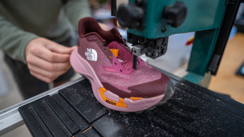 the geometry of this shoe is highly supportive, helping runners...