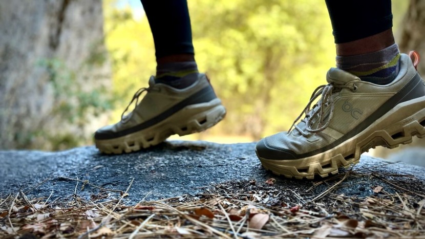 on cloudrock low waterproof for women - helion superfoam midsole provides ample stability and support for...