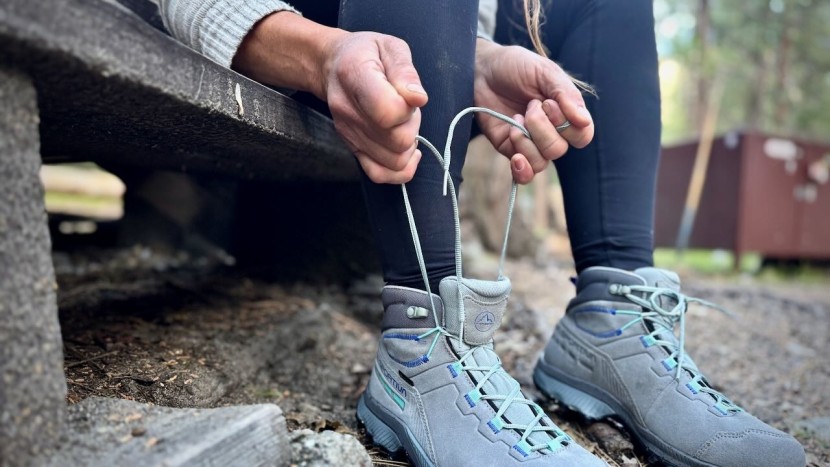 hiking boots - getting the right fit is key. an improperly fitting shoe can cause...