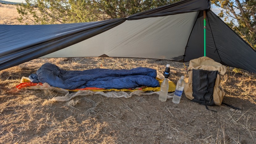 desert camping in the spring with the therm-a-rest neoair xlite nxt.