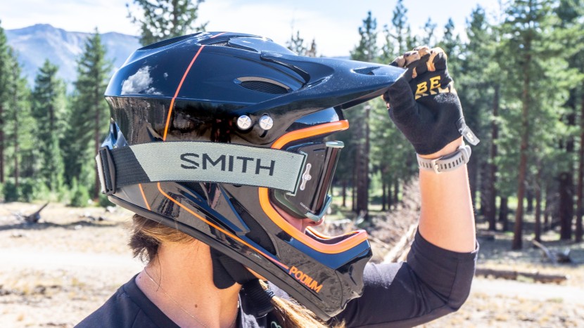 demon united podium - the podium&#039;s visor mgiht not be the largest, but it&#039;s easy to adjust.