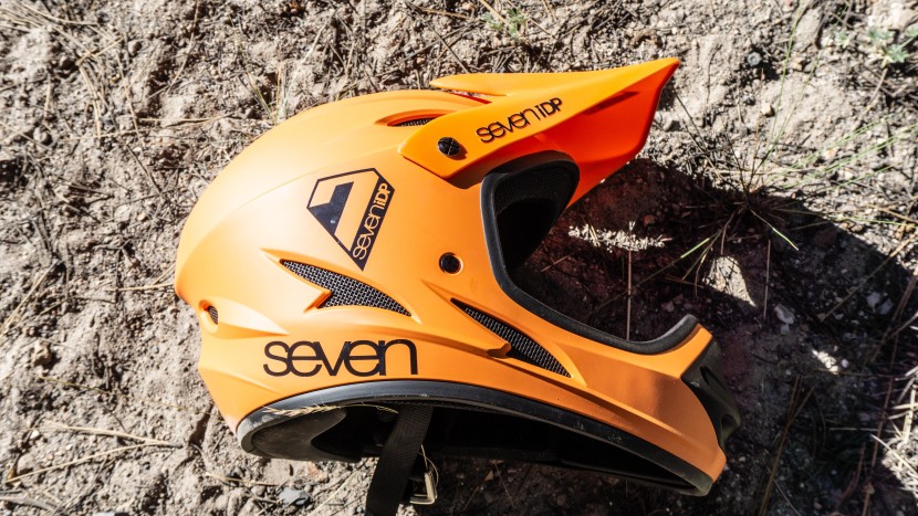 downhill helmet - models like the 7 protection m1 cost as little as a half shell.