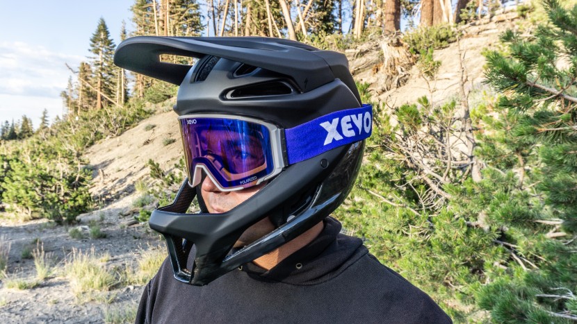 downhill helmet - while many enduro helmets might look like a downhill-only model...