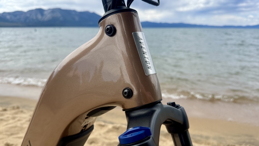 aventon aventure.3 - with a full rear rack and mounts for a front rack, this bike can...