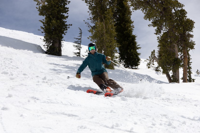 nordica enforcer 99 - soft snow, especially heavier soft snow, is where this ski shines...