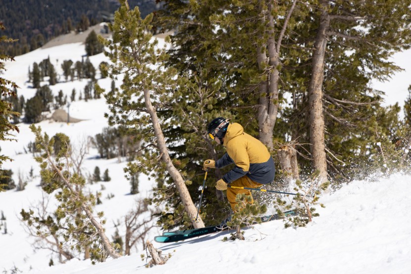 kastle paragon 93 - at lower speeds and on the right pitch, this ski is still a lot of...