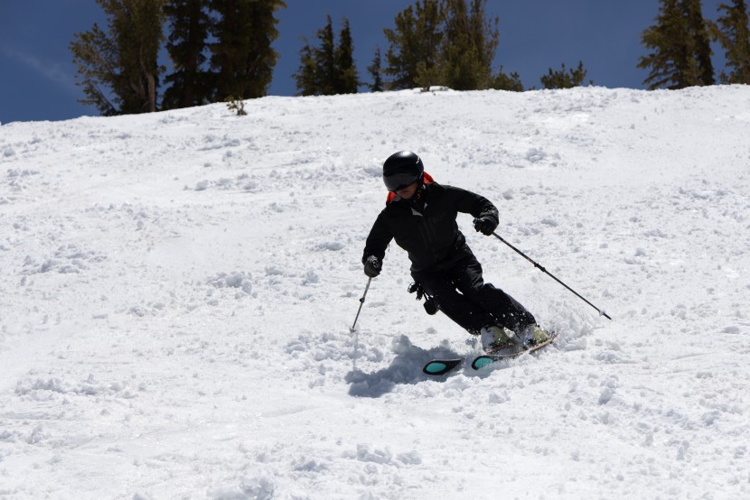 kastle paragon 93 - we lost quite a bit of confidence when the snow got heavy and chewed...