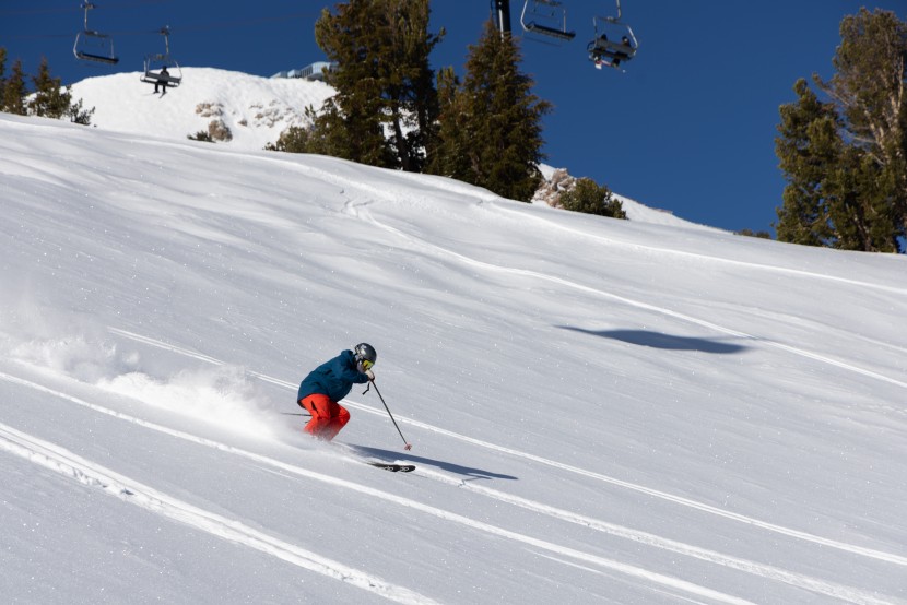 dps wailer 100 - the wailer 100&#039;s gradually rockered tips helped us glide through...