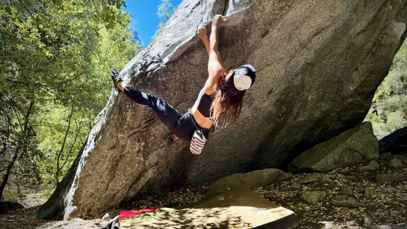 bouldering crash pad - the organic simple pad is perfect for protecting falls high above or...