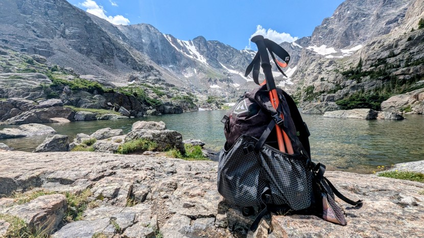 black diamond trail back - as with most telescopic poles, the trail back can stick out of a...